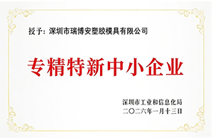 Rayboen Recognized as a National Specialized and Sophisticated SMEs